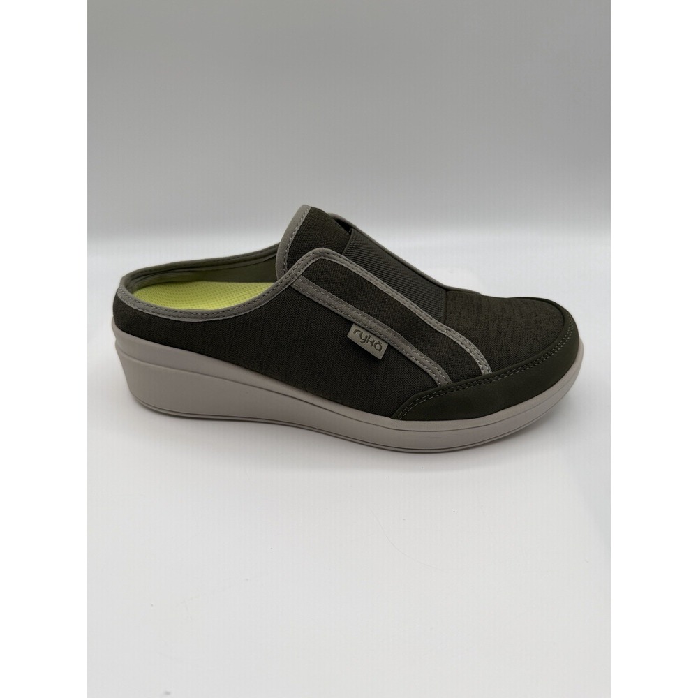 Ryka Lounge SlipOn Sneakers, Women's 6 WIDE, Fashion, Athletic, Alpine Green,NIB